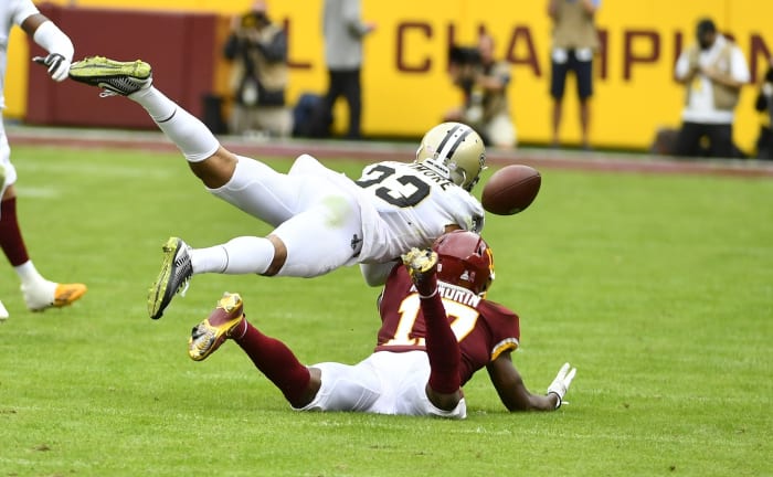 New Orleans Saints cornerback Marshon Lattimore (23)
